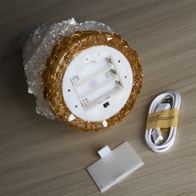 Фигура акрил. "Елка малая" 15х15х33 см,(3хАА не в компл.) USB, 6 LED, МУЛЬТИ - фото 2031323