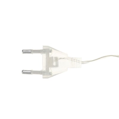 Фигура "Звезда бег. эффект" d=50 см, пластик, 50 LED, 220V, БЕЛЫЙ - фото 2031359