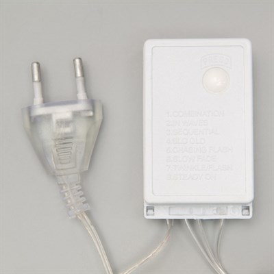 Фигура ткан. "Подарки красные" 15х20х25 см, 60 LED, с контр. 8р.,220V, Т/БЕЛЫЙ - фото 2031413