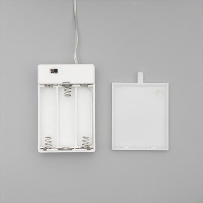 Фигура дерев "Елка ветки" 37х5х45 см (3xAA не в компл.) 14 LED, Т/БЕЛЫЙ - фото 2031436