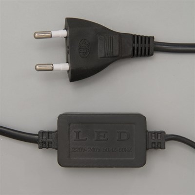 Фигура дюралайт "Елочка со звездами" 47х71 см,96/16 LED,мерцание,220V СИНИЙ-БЕЛЫЙ - фото 2031469