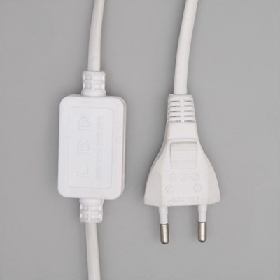 Фигура дюралайт "Елочка со звездой" 26х80 см,144/24 LED,мерцание,220V СИНИЙ-БЕЛЫЙ - фото 2031477