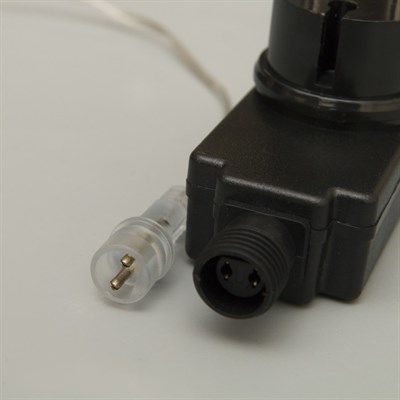 Фигура акрил. "Олень голова влево" 60х35х100 см, контр. низковольтный, 140 LED, 24V - фото 2031505