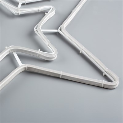 Фигура неоновая "Звезда двойная" 51х51 см, 360 LED, 220V, БЕЛЫЙ-СИНИЙ - фото 2031747