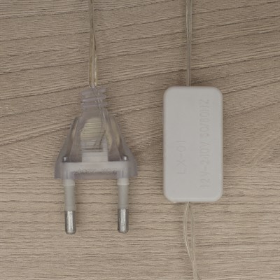 Фигура "Снежинка" d=40 см, пластик, 30 LED, 220V, контрол. 8р. МУЛЬТИ - фото 2031814