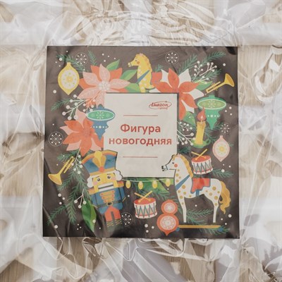 Фигура "Снежинка" d=40 см, пластик, 30 LED, 220V, контрол. 8р. СИНИЙ - фото 2031819