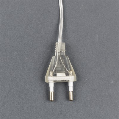 Фигура "Звезда красная ёлочная" 22Х22 см, пластик, 30 LED, провод 2 м, 240V КРАСНЫЙ - фото 2031872