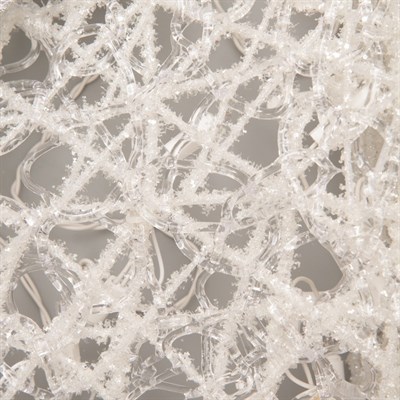 Фигура акрил. "Колокольчик с шишками белый" 45х11х40 см,20 ламп,220V, ТЕПЛ. БЕЛ - фото 2031897