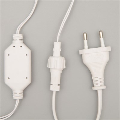 Фигура акрил. "Колокольчик с шишками белый" 45х11х40 см,20 ламп,220V, ТЕПЛ. БЕЛ - фото 2031898