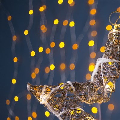 Фигура дерев. "Звезда из веток" 5х40х40 см,(3хАА не в компл.), 20 LED,ТЕПЛ. БЕЛЫЙ - фото 2031955