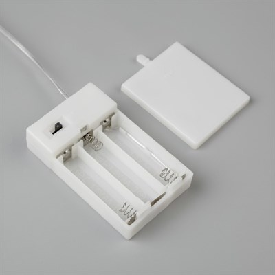 Фигура дерев. "Ёлка из веток" 10х40х48 см, 20 LED, 220V,ТЕПЛ. БЕЛЫЙ - фото 2031968