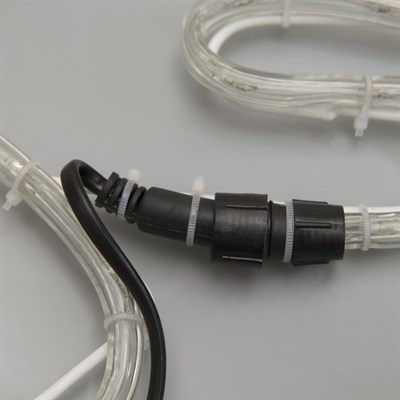 Фигура дюралайт "Елочка" 40х47 см,72/12 LED,мерцание,220V СИНИЙ-БЕЛЫЙ - фото 2032021