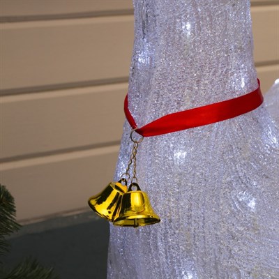 Фигура акрил. "Олень величавый" 80х50х130 см, контр. низковольтный, 228 LED, 24V - фото 2032026