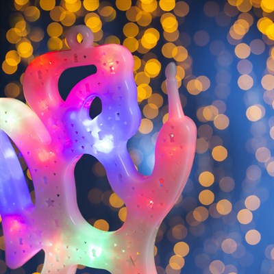 Фигура "Ангелок" 30х20 см, пластик, 20 LED, 240V RG/RB - фото 2032036