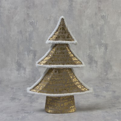 Фигура ткань "Ёлка" 50 см, 30 LED, 220 В - фото 2032097