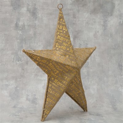 Фигура ткань "Звезда" 60 см, 30 LED, 220 В - фото 2032106