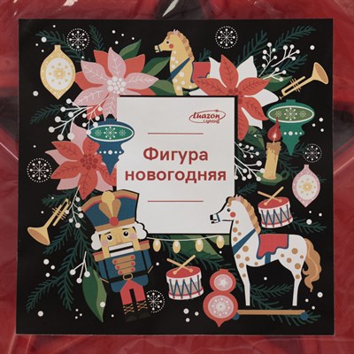 Фигура уличная "Звезда красная", 30х30х4 см, пластик, 220В, 3 метра провод, фиксинг, КРАСНЫЙ   36124 - фото 2032190