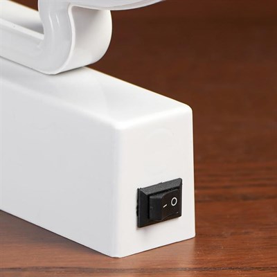 Ночник "Елочка" LED (зеленый свет) батарейки 2хAA 16,5х2,7х24,5 см. - фото 2032456