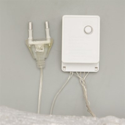 Фигура акрил. "Сани с оленем" Олень: 45х48х14 см, Сани: 42х22х20 см, 100 LED, 220V БЕЛЫЙ 1866 - фото 2032517