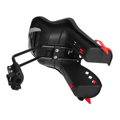 Велокресло переднее BG-6, крепление на раму, цвет чёрный - фото 2032616