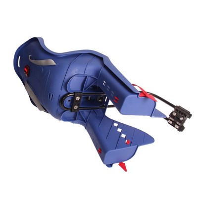 Велокресло заднее BQ-9-1 с ручкой, крепление на раму, цвет синий - фото 2032625