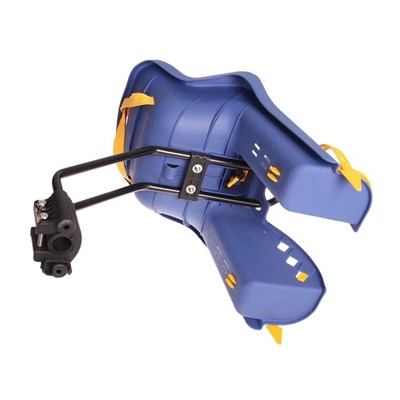 Велокресло переднее BG-6, крепление на раму, цвет синий - фото 2032628