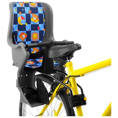 Велокресло заднее SF-029LG, крепёж на подседельную трубу - фото 2032645