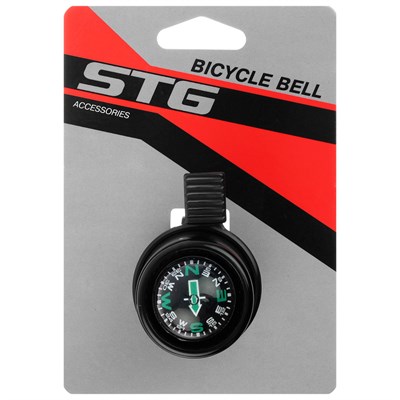 Звонок 14A-05, с компасом, цвет чёрный, - фото 2032658