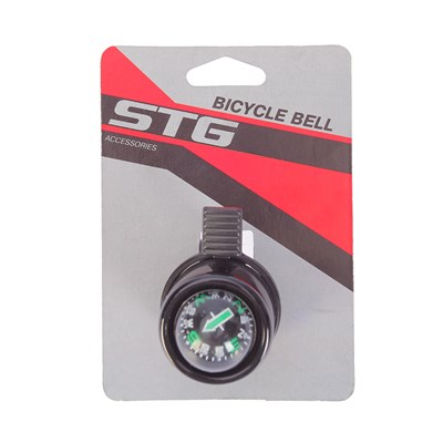 Звонок 14A-05, с компасом, цвет чёрный, - фото 2032659