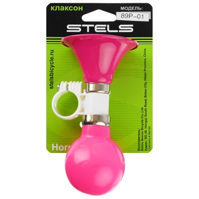 Клаксон 89P-01 цвет розовый - фото 2032697