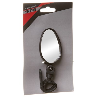 Зеркало заднего вида, STG BC-BM104, c креплением на руль, цвет черный - фото 2032729