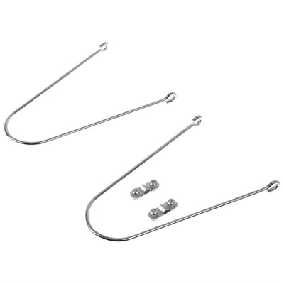 Набор крыльев 14", хром - фото 2032757