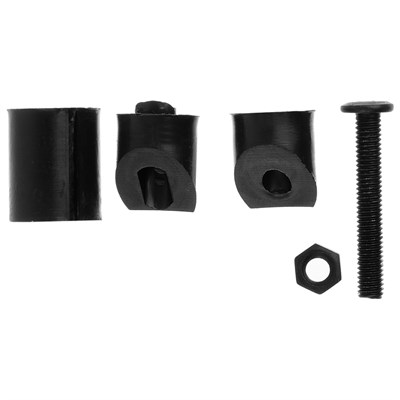 Набор крыльев 24-26" XGNB-039-1А пластик, цвет чёрный - фото 2032804