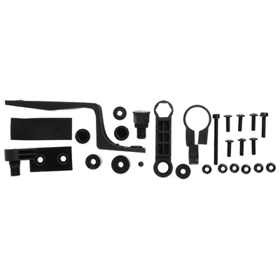 Набор крыльев 24-26" XH-B104 пластик, цвет чёрный - фото 2032816