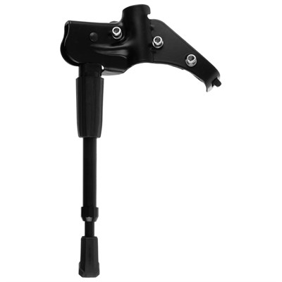 Подножка 20-28" KWA-616-09, алюминий, крепление на перья, цвет чёрный - фото 2032841