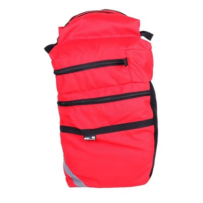 Велосумка на багажник Course 30 л, цвет красный - фото 2032851