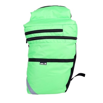 Велосумка на багажник Course 50 л, цвет зелёный - фото 2032854