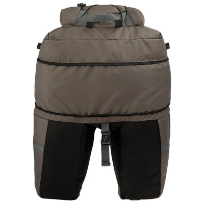 Велосумка на багажник Course 50 л, цвет серый светлый - фото 2032859