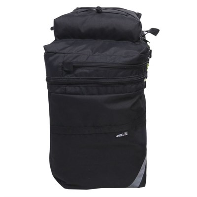 Велосумка на багажник Course 50 л, цвет чёрный - фото 2032867