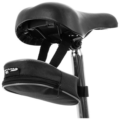 Велосумка под седло Course, малая, цвет серый - фото 2032883