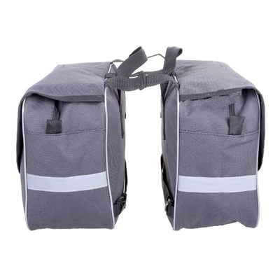 Велосумка на багажник Course «КАНТРИ-2» 20 л, цвет серый - фото 2032908