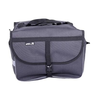 Велосумка на багажник Course «КАНТРИ-2» 20 л, цвет серый - фото 2032909