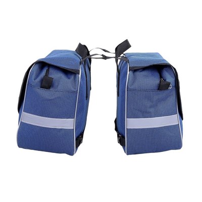 Велосумка на багажник Course «КАНТРИ-2» 20 л, цвет синий - фото 2032947