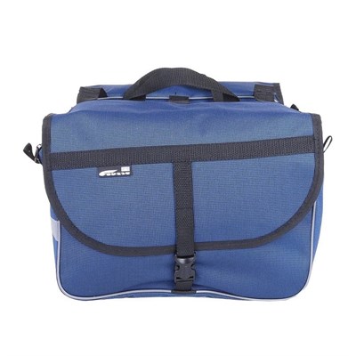 Велосумка на багажник Course «КАНТРИ-2» 20 л, цвет синий - фото 2032948