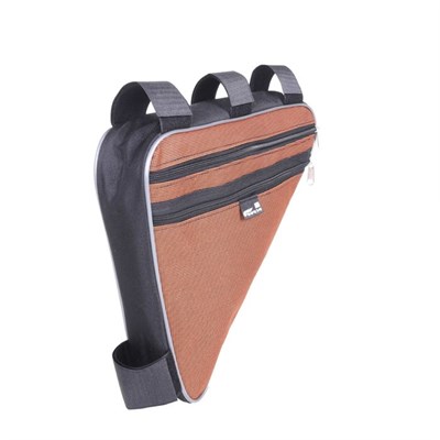 Велосумка под раму Course, большая, цвет оранжевый - фото 2032964