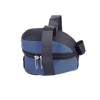 Велосумка под седло Course, средняя, цвет синий - фото 2032966