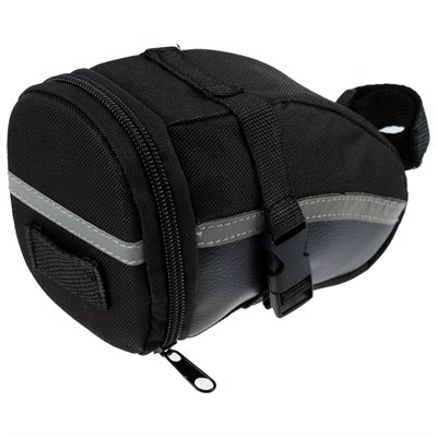 Велосумка под седло STG 13196, цвет черный - фото 2032972