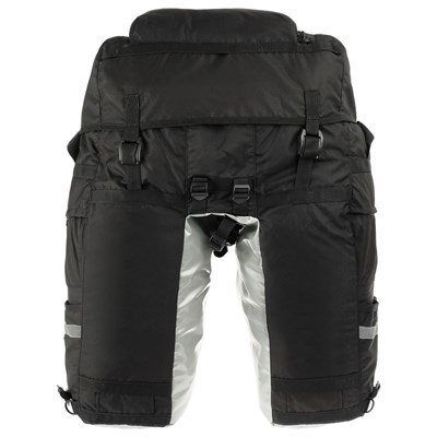 Велосумка на багажник Course 80-100+ л, цвет чёрный - фото 2033025