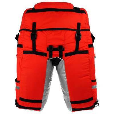 Велосумка на багажник Course 80-100+ л. цвет красный - фото 2033029