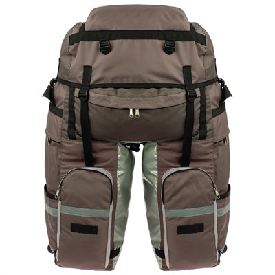 Велосумка на багажник Course 80-100+ л. цвет серый - фото 2033035